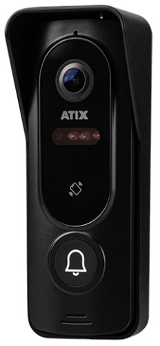 Видеопанель вызывная Atis AT-I-D51F/CR черный Atix — купить по цене от 5&nbsp;340 ₽ | ПрофБезопасность