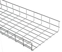 Лоток проволочный IEK CLWG 300х100х3000 сталь 4мм