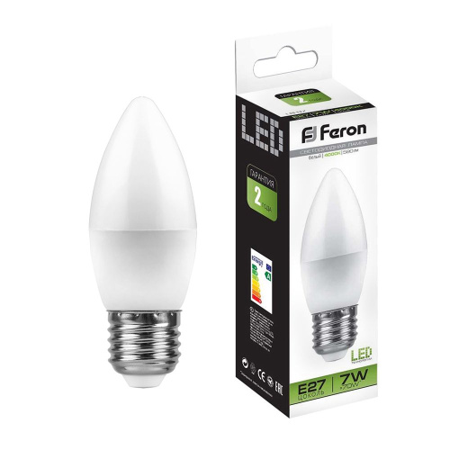 Лампа светодиодная Feron LB-97 C37 Свеча Е27 220В 7Вт 600Лм 4000К 37х100мм, Feron, купить, цена, доставка, безопасность Лампа светодиодная Feron LB-97 C37 Свеча Е27 220В 7Вт 600Лм 4000К 37х100мм Feron — купить по цене от 100 ₽ | ПрофБезопасность