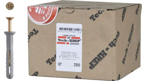 Дюбель-гвоздь потай SM-L 6х40 Tech-Krep (200 шт)