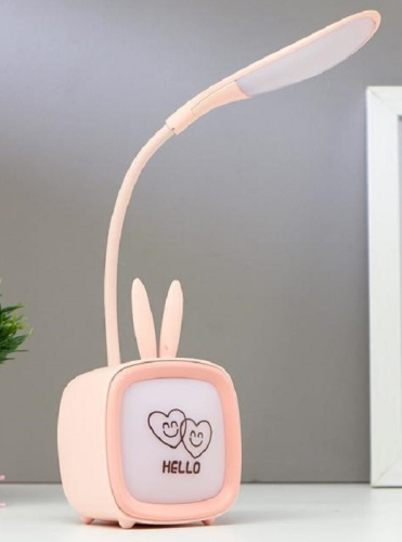 Светильник настольный светодиодный 220В USB 1,5Вт RGB Розовый СимаЛенд — купить по цене от 885 ₽ | ПрофБезопасность