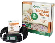 Теплый пол в стяжку двухжильный ЧТК СН-18-306 17,0м (1,5-2,6м) 306Вт ЧТК — купить по цене от 6&nbsp;962 ₽ | ПрофБезопасность