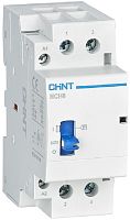 Контактор модульный CHINT NCH8-40M/02 2п 2НЗ 40А 24В с ручкой управления АС