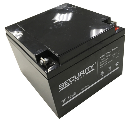 Аккумулятор SF 1226 26-12 Ah, Security Force, купить, цена, доставка, безопасность Аккумулятор SF 1226 26-12 Ah Security Force — купить по цене от 5 450 ₽ | ПрофБезопасность