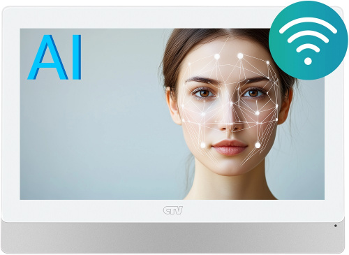 Монитор видеодомофона CTV-M5904 AI Wi-Fi белый, CTV, купить, цена, доставка, безопасность Монитор видеодомофона CTV-M5904 AI Wi-Fi белый CTV — купить по цене от 25 550 ₽ | ПрофБезопасность