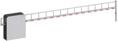 Антивандальный шлагбаум откатной DoorHan Barrier Protector комплект стрелы 5 метра фото 2