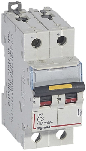 Выключатель автоматический Legrand DX3-E 10000 2п 3А C 16кА