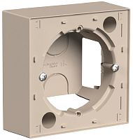 Коробка для наружнего монтажа Systeme Electric AtlasDesign песочный