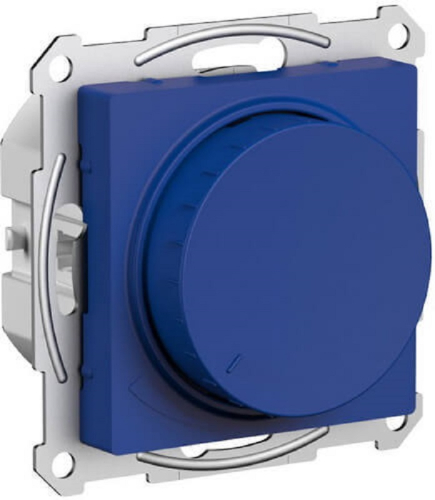 Светорегулятор поворотно-нажимной без рамки Systeme Electric AtlasDesign 5-630Вт белый картинка фото 2