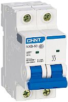 Выключатель автоматический CHINT NXB-63 2п 4А B 6кА