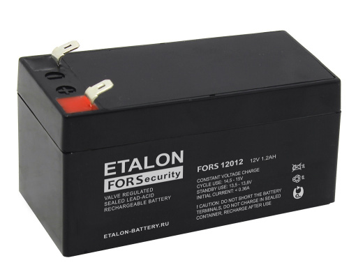 Аккумулятор ETALON FORS 12012 ETALON — купить по цене от 884 ₽ | ПрофБезопасность
