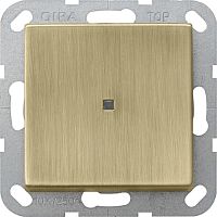 Выключатель с подсветкой без рамки Gira ClassiX 1-кл. 10А бронза Gira — купить по цене от 4&nbsp;390 ₽ | ПрофБезопасность