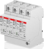Устройство защиты от импульсных перенапряжений ABB OVR T2 3N 40-275 P QS ABB — купить по цене от 17&nbsp;498 ₽ | ПрофБезопасность