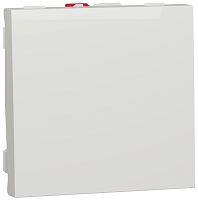 Выключатель без рамки Schneider Electric Unica Modular 1-кл. 2 мод. белый Schneider Electric — купить по цене от 120 ₽ | ПрофБезопасность