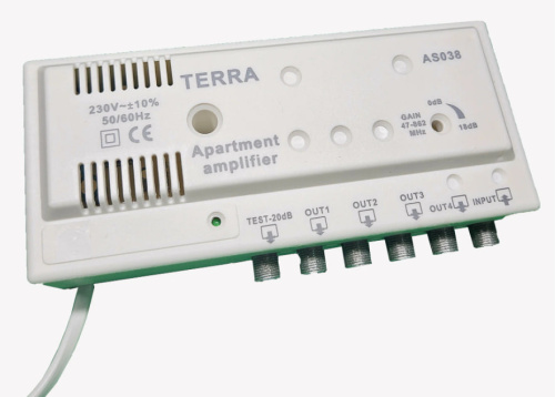 Усилитель эфирный Terra AS038 new