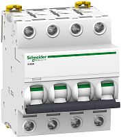 Выключатель автоматический Schneider Electric Acti9 iC60N 4п 6А B 6кА