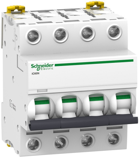 Выключатель автоматический Schneider Electric Acti9 iC60N 4п 3А C 6кА