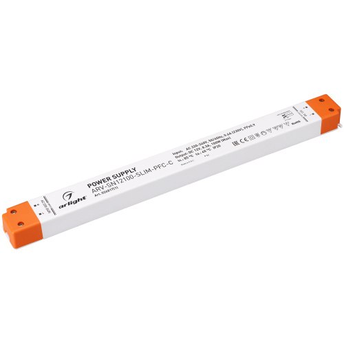 Блок питания Arlight ARV-SN12100-SLIM-PFC-C 12V 8.3A 100W, Arlight, купить, цена, доставка, безопасность Блок питания Arlight ARV-SN12100-SLIM-PFC-C 12V 8.3A 100W Arlight — купить по цене от 3 000 ₽ | ПрофБезопасность
