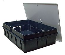 Коробка распределительная Рувинил СП 151x122x73мм черный 10163 картинка