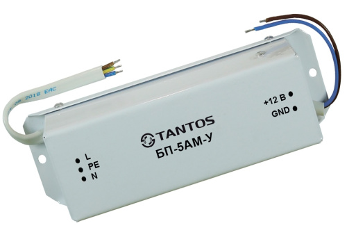 Блок питания Tantos БП-5АМ-У Tantos — купить по цене от 3&nbsp;250 ₽ | ПрофБезопасность
