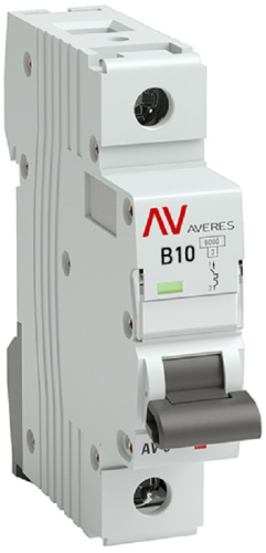 Выключатель автоматический EKF Averes AV-6 1п 10А B 6кА