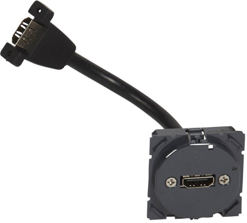 Розетка HDMI без накладки без рамки Legrand Celiane 1-м. Legrand — купить по цене от 9&nbsp;388 ₽ | ПрофБезопасность