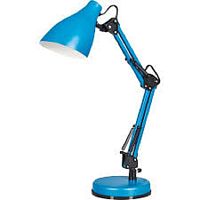 Светильник настольный Camelion KD-331 С06 230В 40Вт Е27 Синий Camelion — купить по цене от 2&nbsp;380 ₽ | ПрофБезопасность