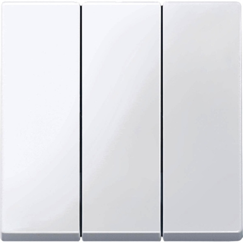 Лицевая панель Schneider Electric Merten System M для 3-кл. выключателя активно-белый Schneider Electric — купить по цене от 1&nbsp;634 ₽ | ПрофБезопасность