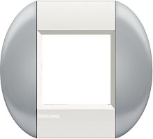 Рамка овальная Legrand BTicino LivingLight 2 мод Небесный 
