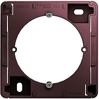 Коробка для наружнего монтажа Systeme Electric Glossa баклажан