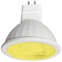 Лампа светодиодная Ecola Color MR16 Софит GU5.3 220В 7Вт Желтая 47х50мм Ecola — купить по цене от 145 ₽ | ПрофБезопасность
