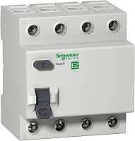 Выключатель дифференциального тока УЗО Schneider Electric Easy9 4п 63А 300мА 4,5кА тип AC 
