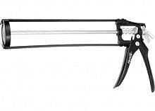 Пистолет для герметика Sparta, 310 мл, «скелетный» усиленный с фиксатором, 6-гранный шток 6 мм