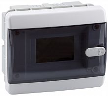 Бокс пластиковый Кэаз OptiBox ЩРВ-П-6 P-CVK-1-06-IP41 (150х182х102мм) IP40 прозрачная дверца картинка