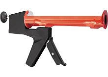 Пистолет для герметика Matrix, 310 мл, "полуоткрытый", противовес, круглый шток 8 мм