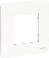 Рамка универсальная Schneider Electric Unica Studio 1-м. белый Schneider Electric — купить по цене от 100 ₽ | ПрофБезопасность