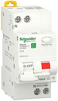 Автомат дифференциального тока АВДТ Schneider Electric Resi9 2п 10А 10мА 6кА C тип A