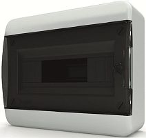 Бокс пластиковый Tekfor ЩРН-П-12 BNK 40-12-1 (240х290х102мм) IP41 прозрачная дверца