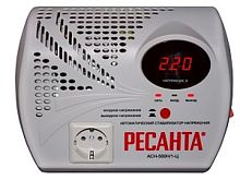 Стабилизатор напряжения Ресанта АСН-500Н/1-Ц, до 0,5кВт Ресанта — купить по цене от 4&nbsp;090 ₽ | ПрофБезопасность