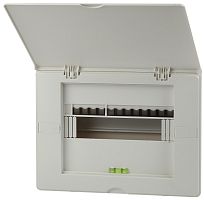 Бокс пластиковый ЭРА UNIQUE ЩРВ-П-13 13 мод. (347х270х100мм) IP40 белая дверца
