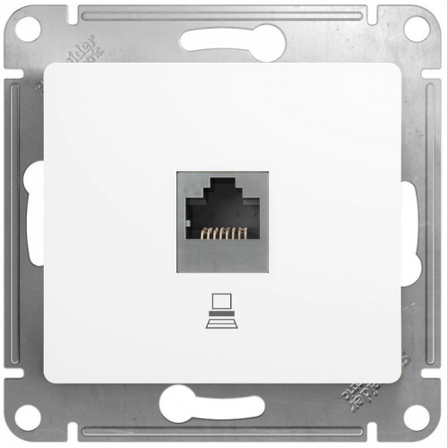 Розетка компьютерная без рамки Systeme Electric Glossa 1-м. RJ45 5e перламутр, Systeme Electric, купить, цена, доставка, безопасность Розетка компьютерная без рамки Systeme Electric Glossa 1-м. RJ45 5e перламутр Systeme Electric — купить по цене от 1 349 ₽ | ПрофБезопасность