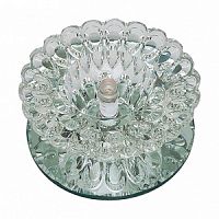 Светильник встраиваемый Fametto/Fiore DLS-F124 G4 GLASSY/CLEAR 50мм/40Вт Fametto — купить по цене от 250 ₽ | ПрофБезопасность