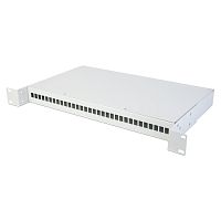 Кросс оптический в стойку 19" NetLink (ШКОС), до 32 портов (несъемные планки)