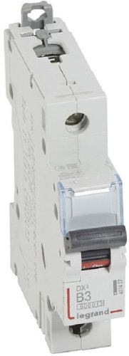 Выключатель автоматический Legrand DX3-E 6000 1п 3А B 10кА