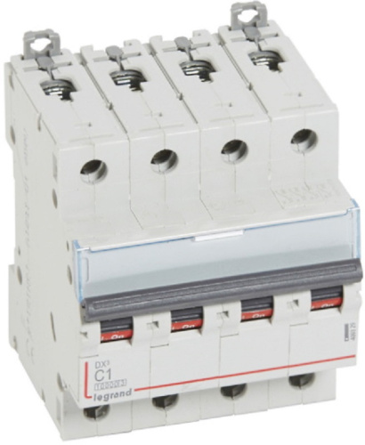 Выключатель автоматический Legrand DX3-E 10000 4п 1А C 16кА
