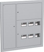 Щит этажный встраеваемый IEK LIGHT ЩЭ-6-Э-P 6кв. (1000х950х110см) с монтажной панелью IEK — купить по цене от 10&nbsp;515 ₽ | ПрофБезопасность