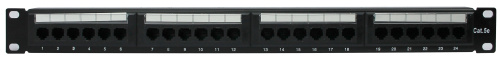 Патч-панель Netko 24 порта 1U, cat5e