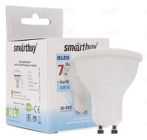 Лампа светодиодная Smartbuy SBL-GU10 4000К Smartbuy — купить по цене от 120 ₽ | ПрофБезопасность
