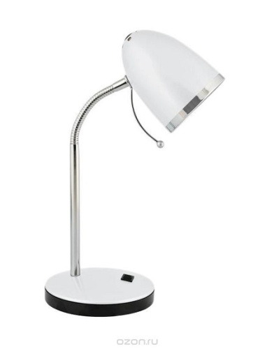 Светильник настольный Camelion KD-308 C01 220В Е27 40Вт Белый Camelion — купить по цене от 1&nbsp;700 ₽ | ПрофБезопасность