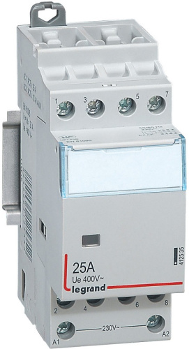 Контактор модульный Legrand CX3 2п 4НО 25А 230В АС